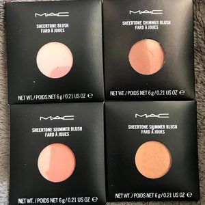 MAC Sheertone Blush Blush Refills x 4